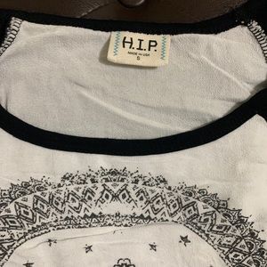H.I.P White tee